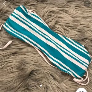 Strapless reversible billabong bikini